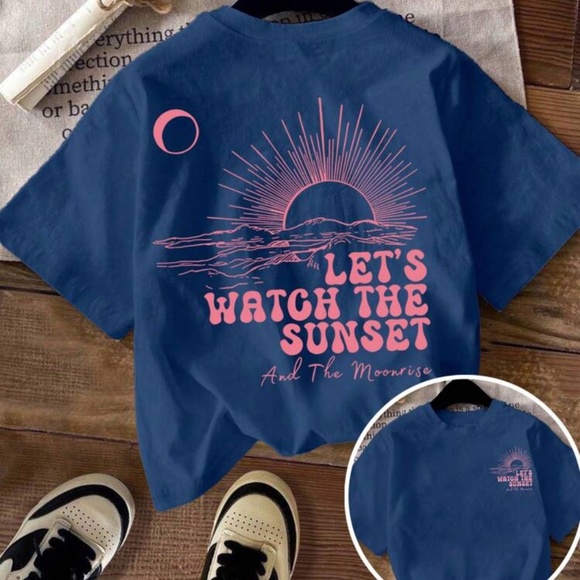 Coming soon “watch the sunset “ top - Picture 1 of 2